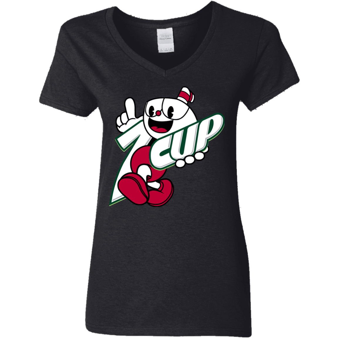 1cup Women's V-Neck T-Shirt