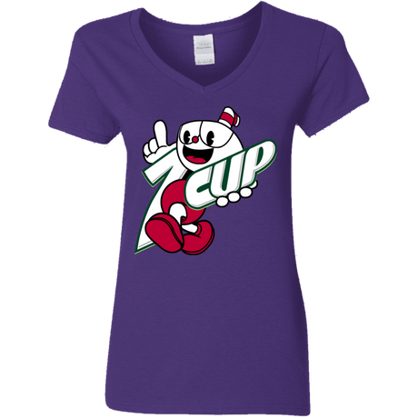 1cup Women's V-Neck T-Shirt
