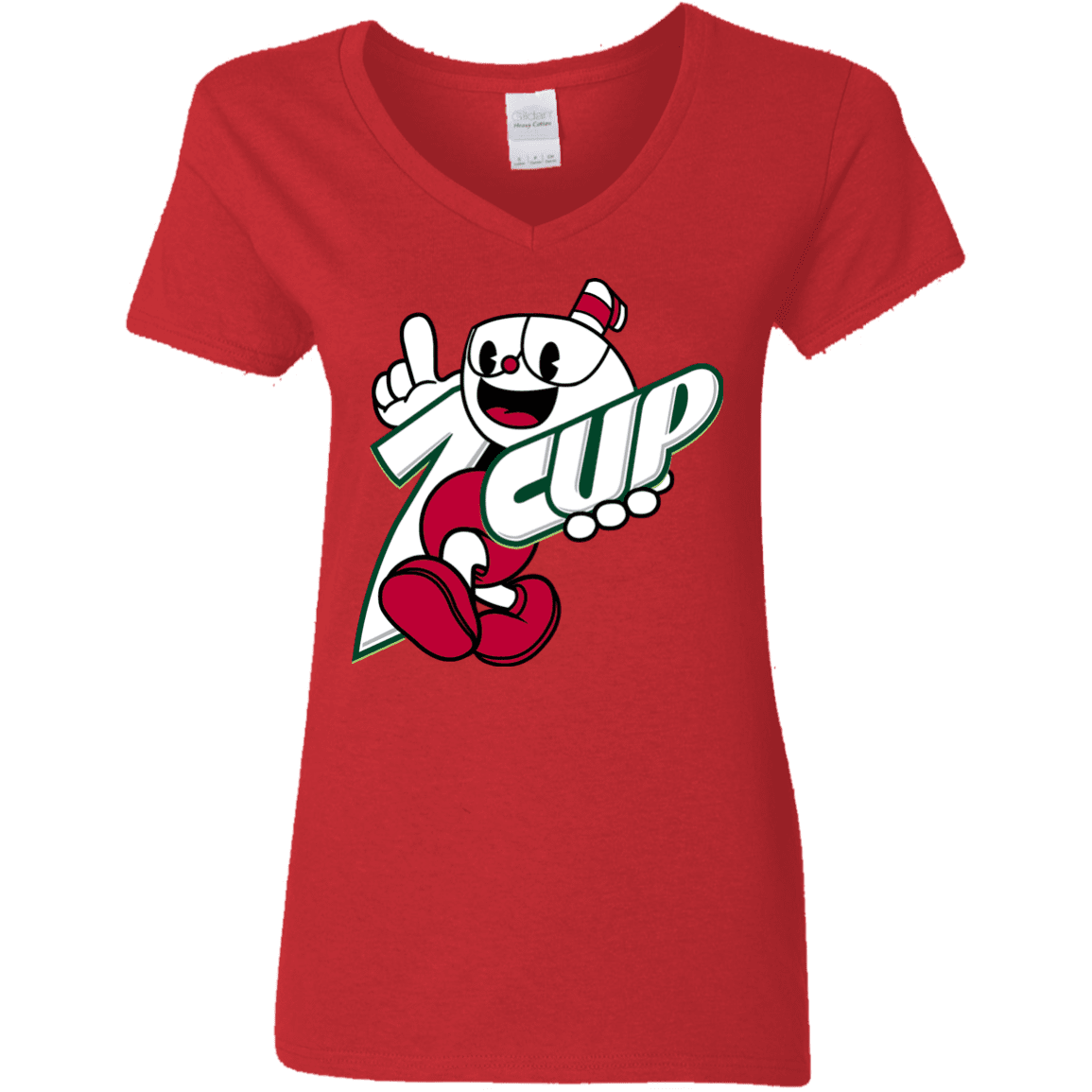 1cup Women's V-Neck T-Shirt