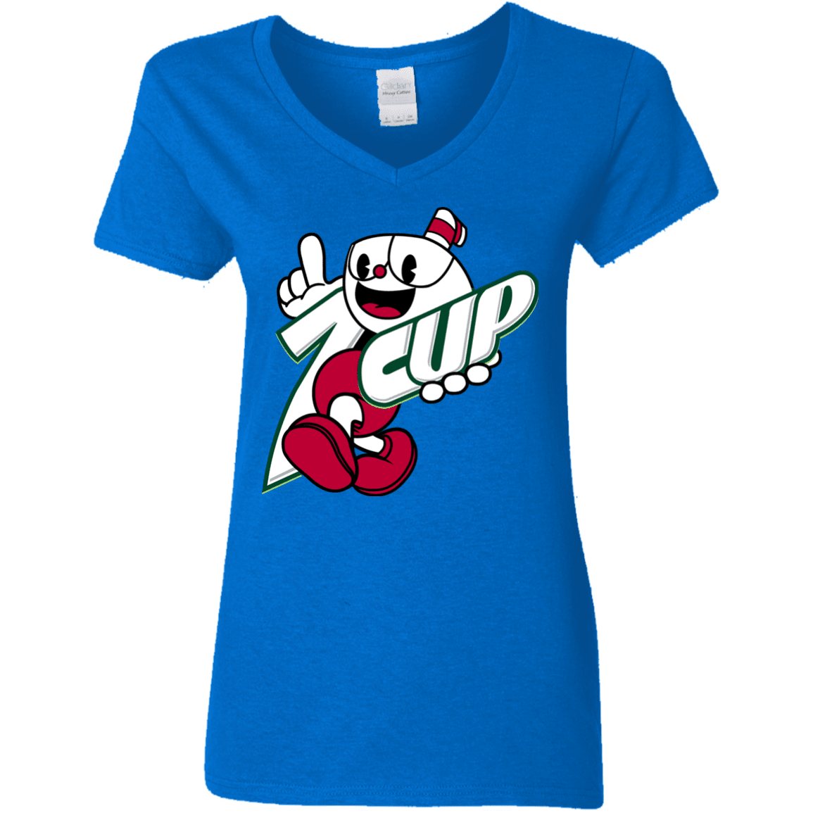 1cup Women's V-Neck T-Shirt