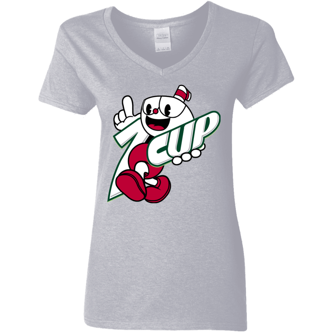 1cup Women's V-Neck T-Shirt