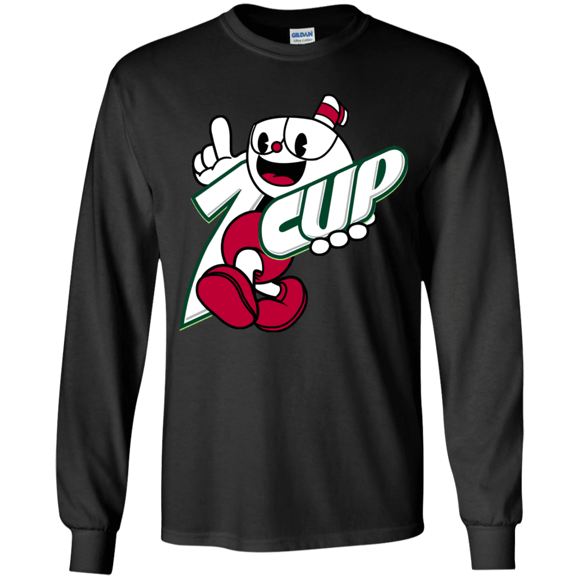 T-Shirts Black / YS 1cup Youth Long Sleeve T-Shirt