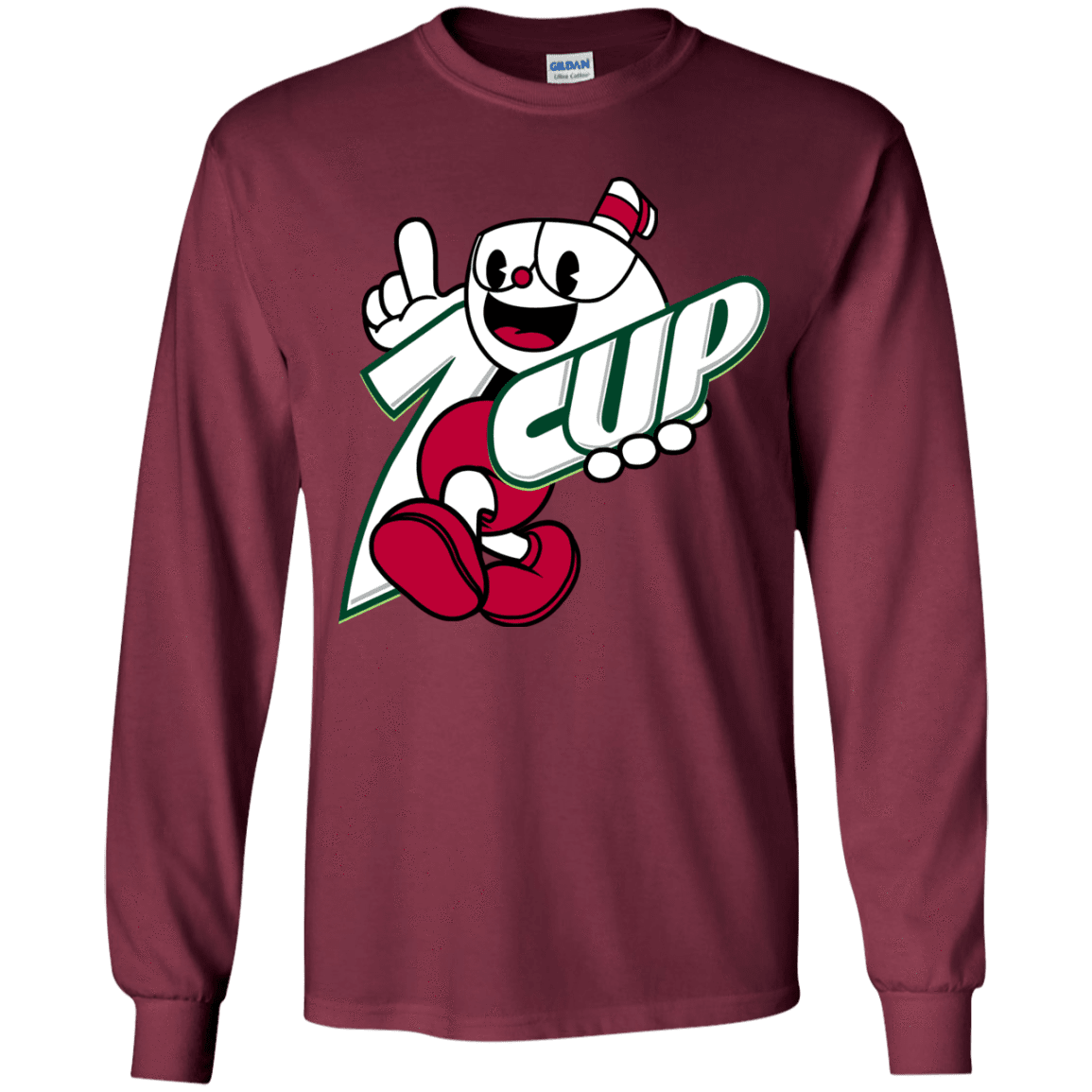 T-Shirts Maroon / YS 1cup Youth Long Sleeve T-Shirt