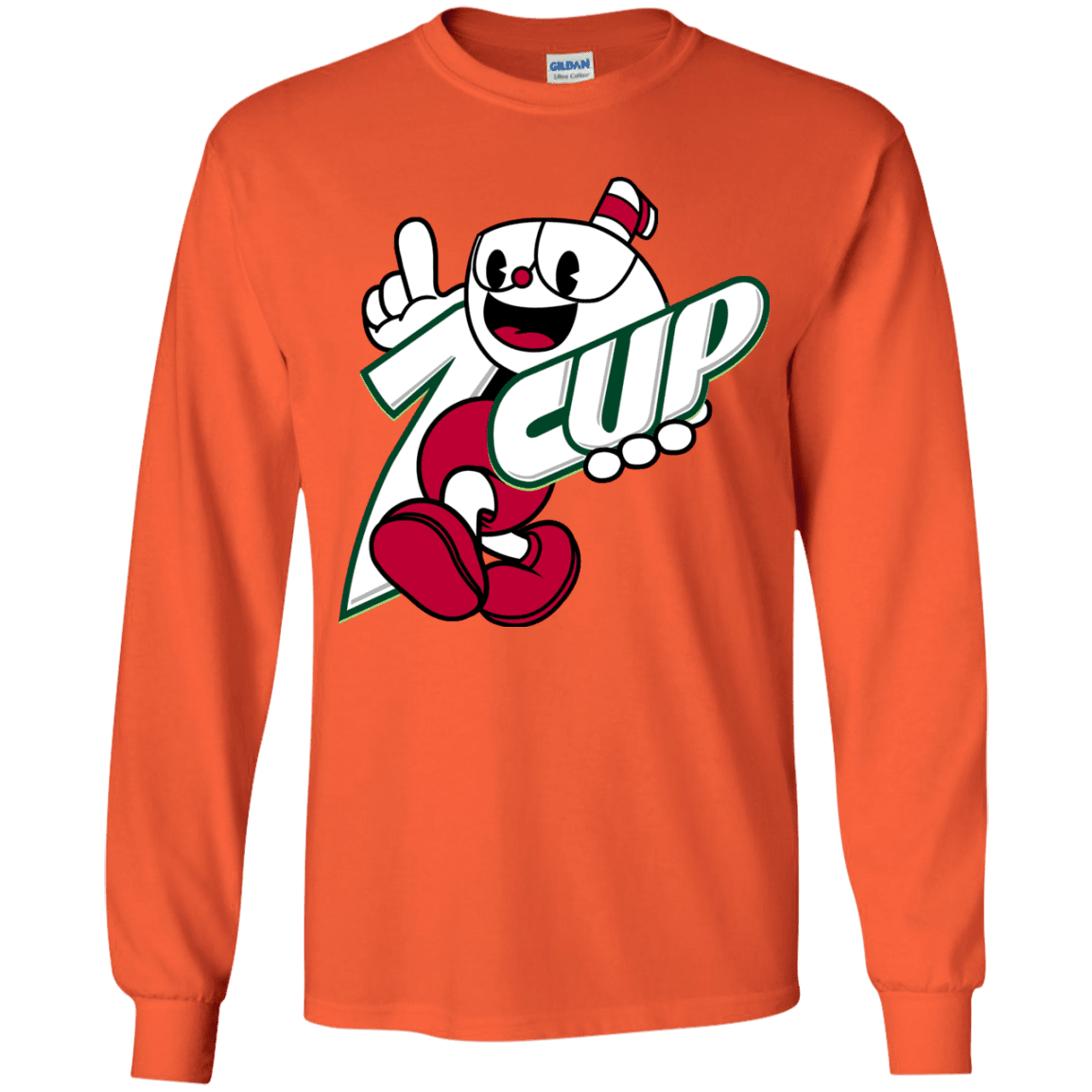 T-Shirts Orange / YS 1cup Youth Long Sleeve T-Shirt