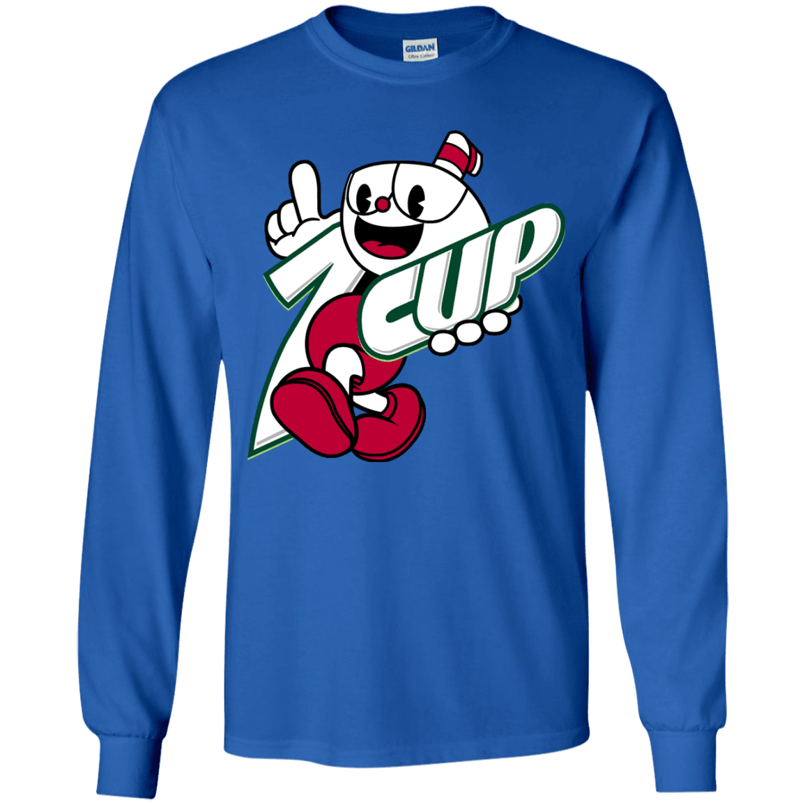 T-Shirts Royal / YS 1cup Youth Long Sleeve T-Shirt