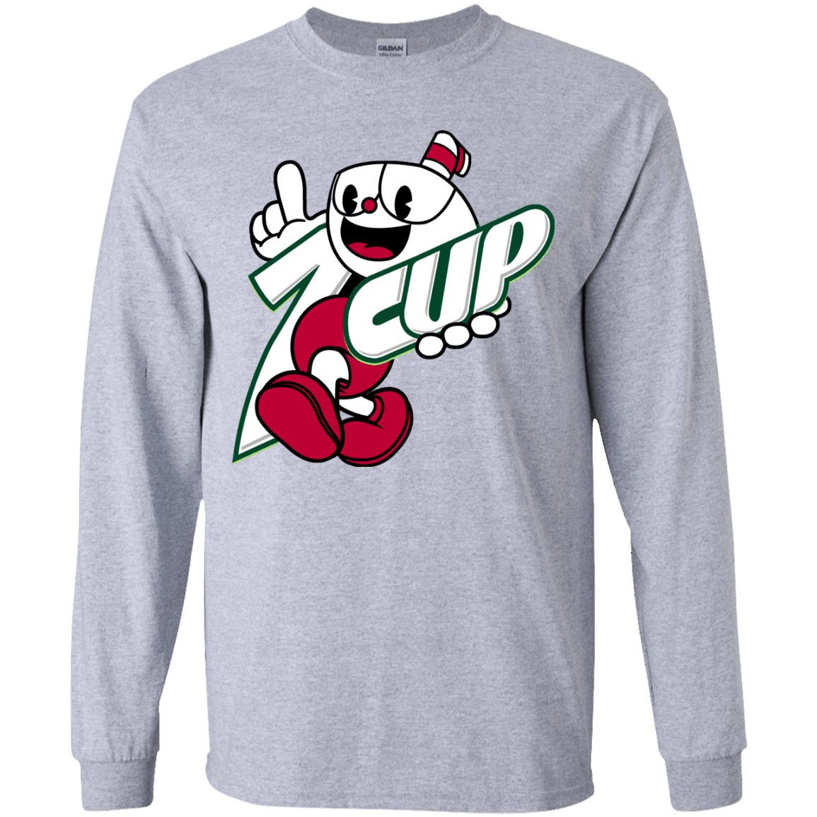 T-Shirts Sport Grey / YS 1cup Youth Long Sleeve T-Shirt