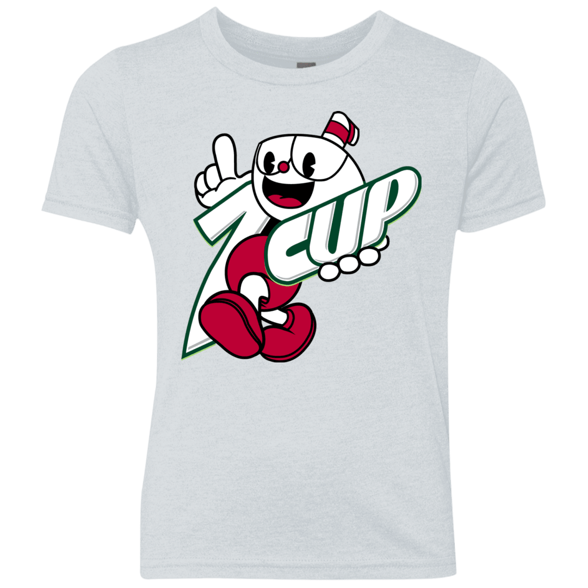 T-Shirts Heather White / YXS 1cup Youth Triblend T-Shirt
