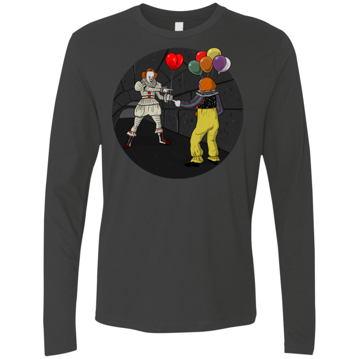 T-Shirts Heavy Metal / S 2 Pennywise Men's Premium Long Sleeve