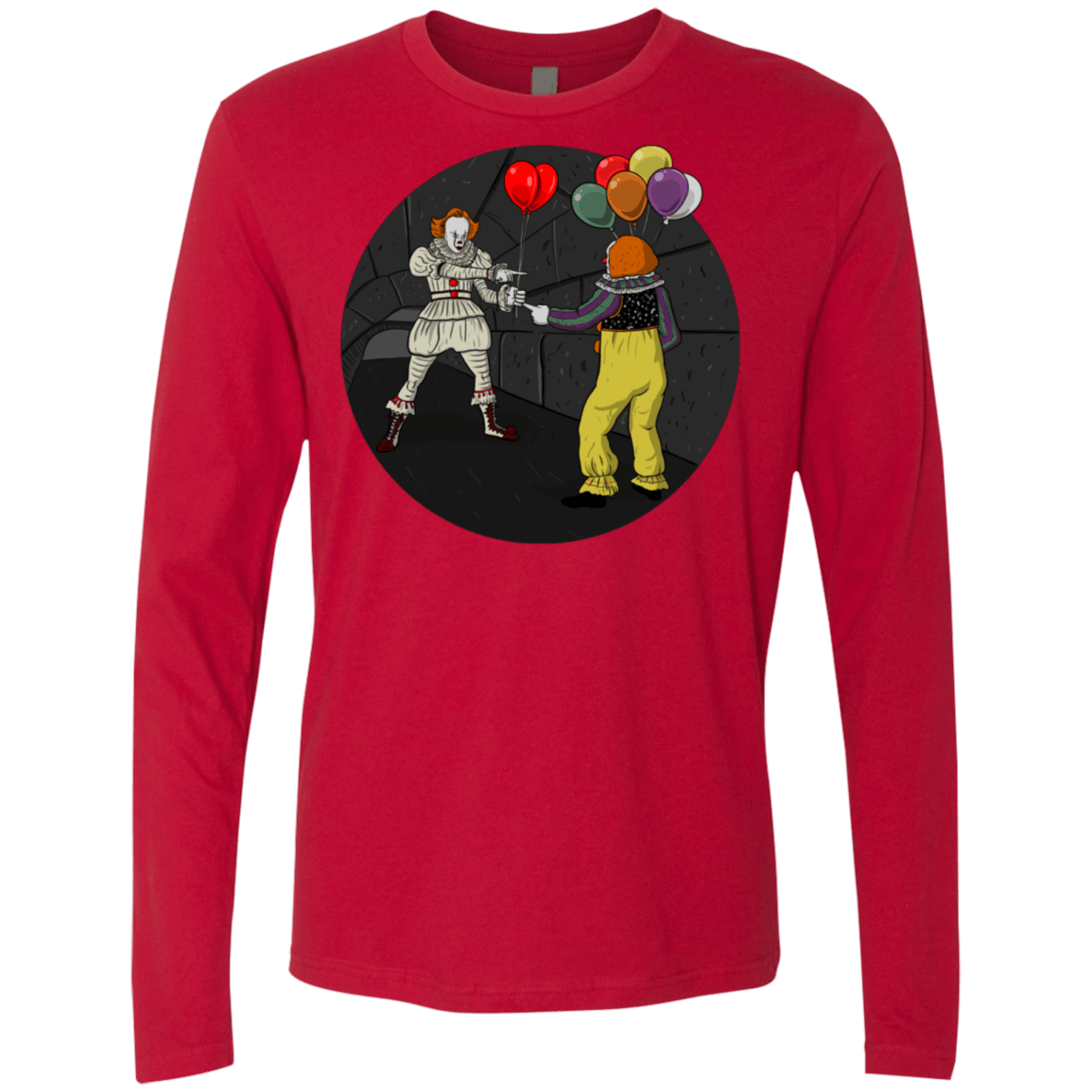 T-Shirts Red / S 2 Pennywise Men's Premium Long Sleeve