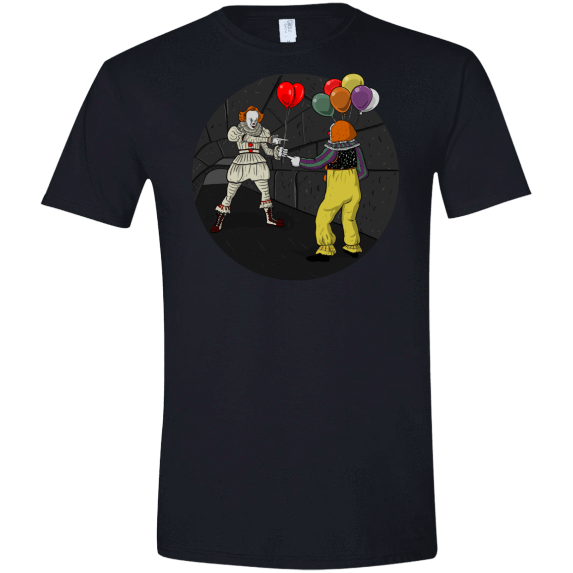 T-Shirts Black / S 2 Pennywise Men's Semi-Fitted Softstyle