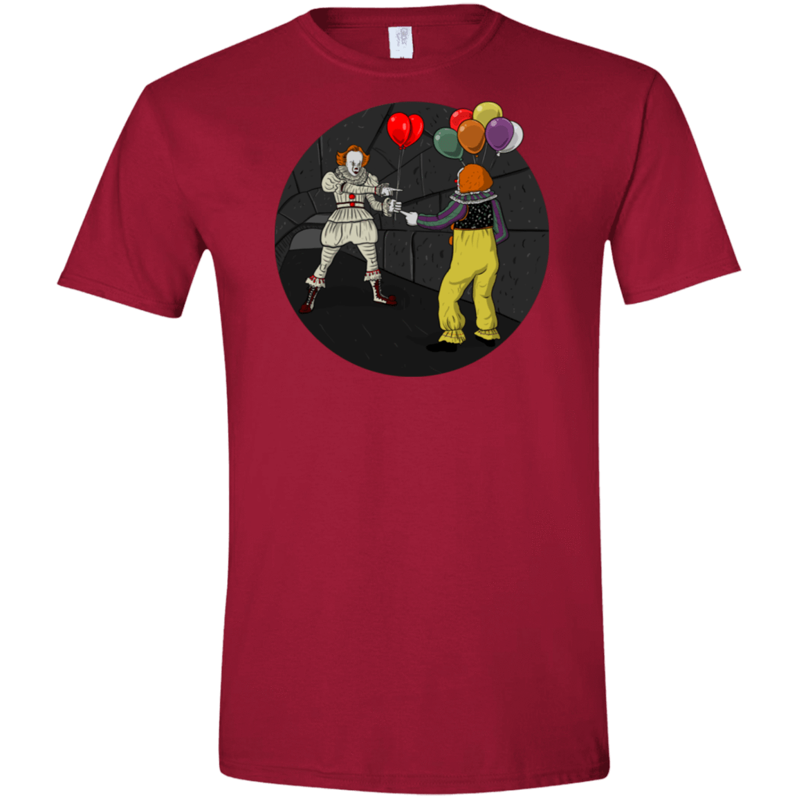 T-Shirts Cardinal Red / S 2 Pennywise Men's Semi-Fitted Softstyle