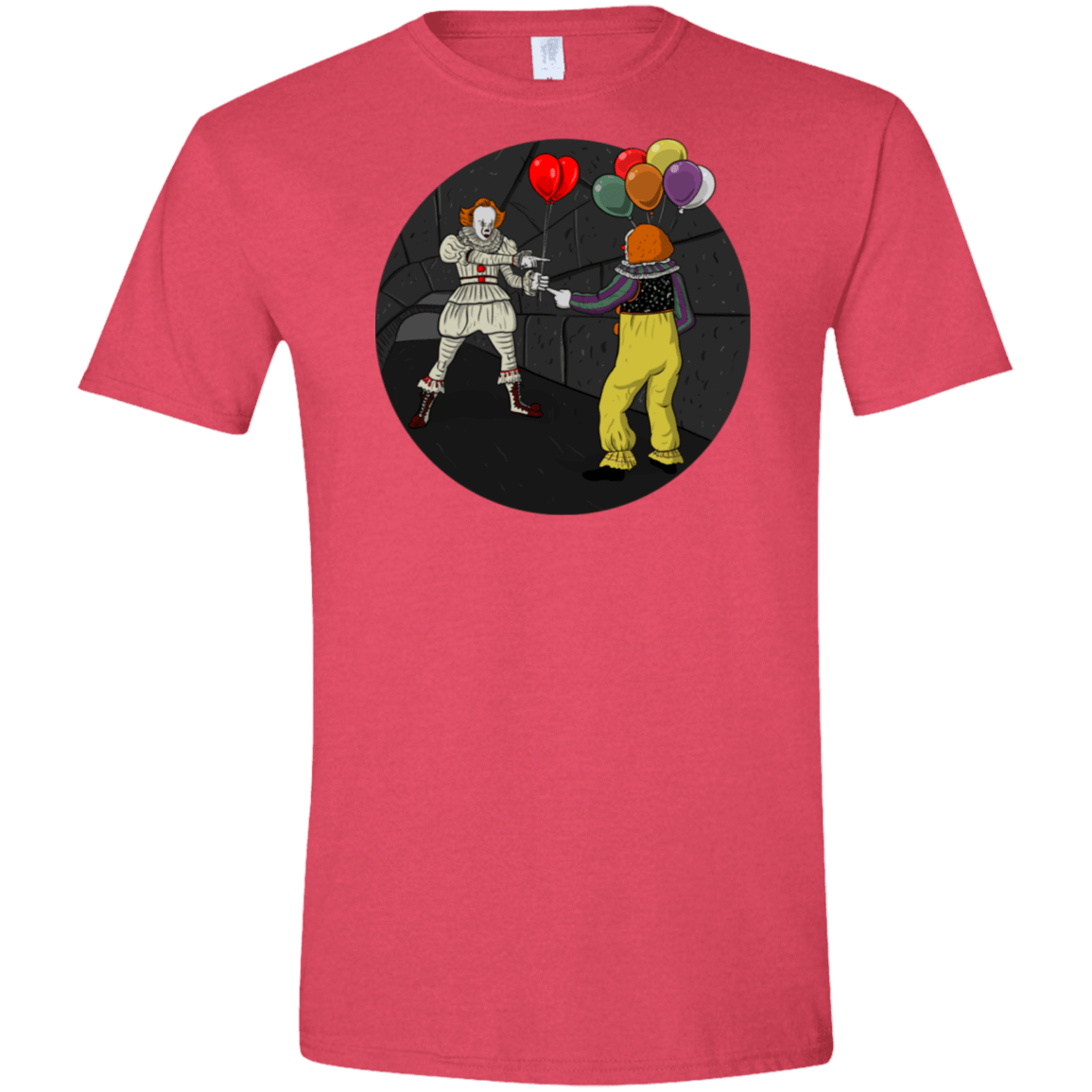 T-Shirts Heather Red / S 2 Pennywise Men's Semi-Fitted Softstyle