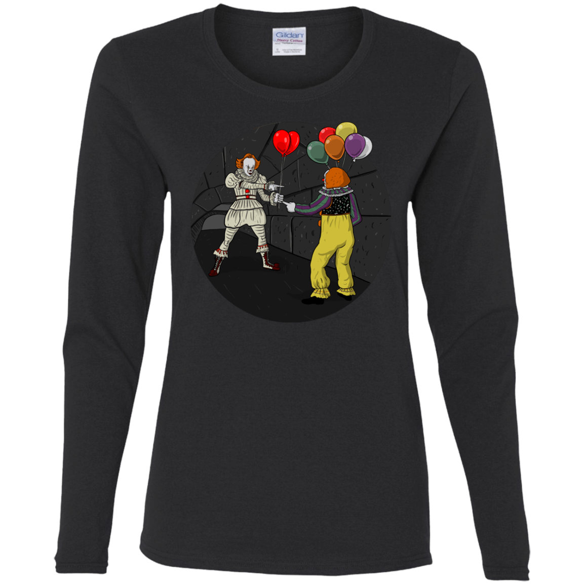 T-Shirts Black / S 2 Pennywise Women's Long Sleeve T-Shirt