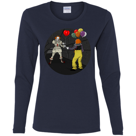 T-Shirts Navy / S 2 Pennywise Women's Long Sleeve T-Shirt