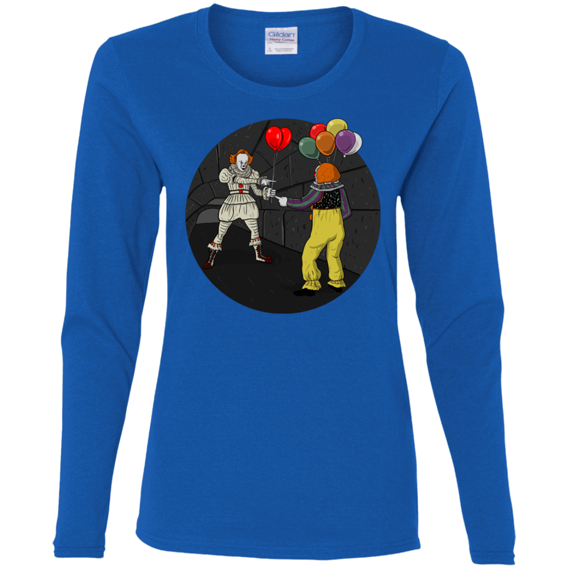 T-Shirts Royal / S 2 Pennywise Women's Long Sleeve T-Shirt