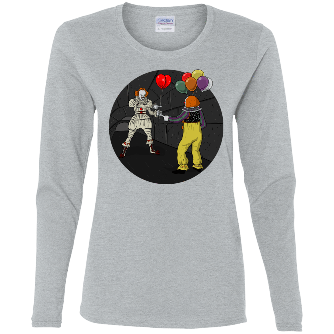T-Shirts Sport Grey / S 2 Pennywise Women's Long Sleeve T-Shirt