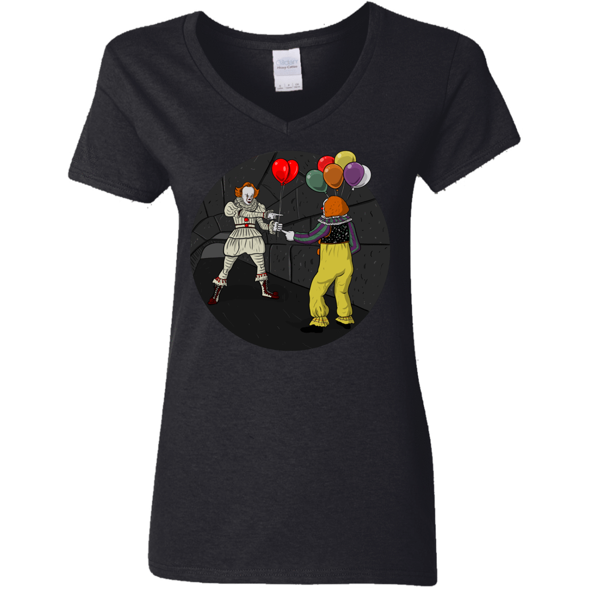 T-Shirts Black / S 2 Pennywise Women's V-Neck T-Shirt