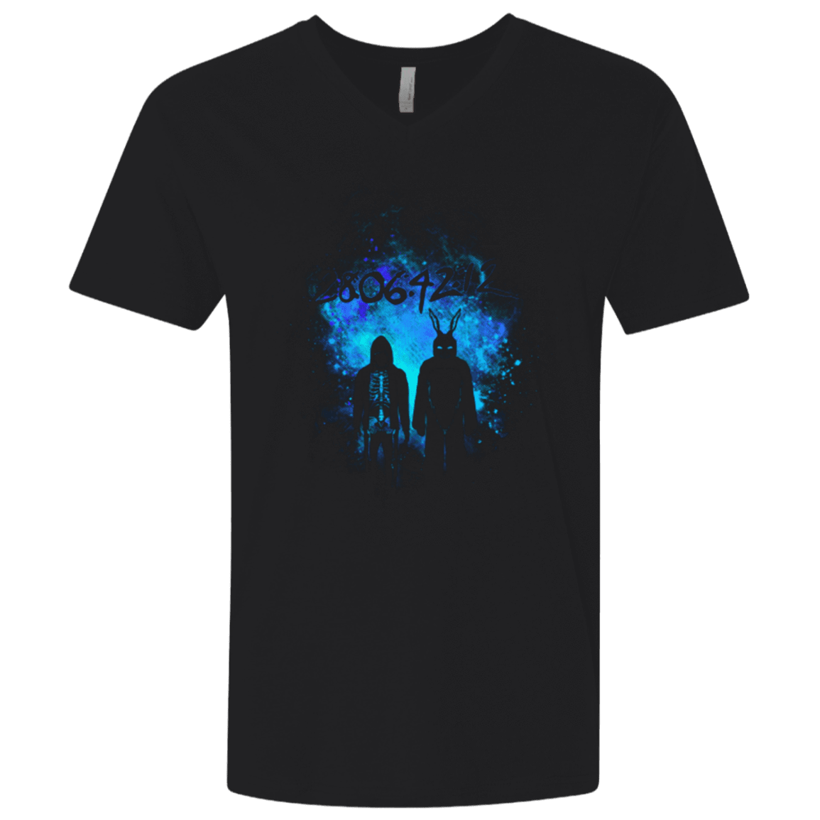 T-Shirts Black / X-Small 28064212 Art Men's Premium V-Neck