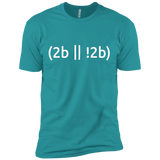 T-Shirts Tahiti Blue / X-Small 2b Or Not 2b Men's Premium T-Shirt