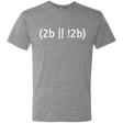 T-Shirts Premium Heather / Small 2b Or Not 2b Men's Triblend T-Shirt