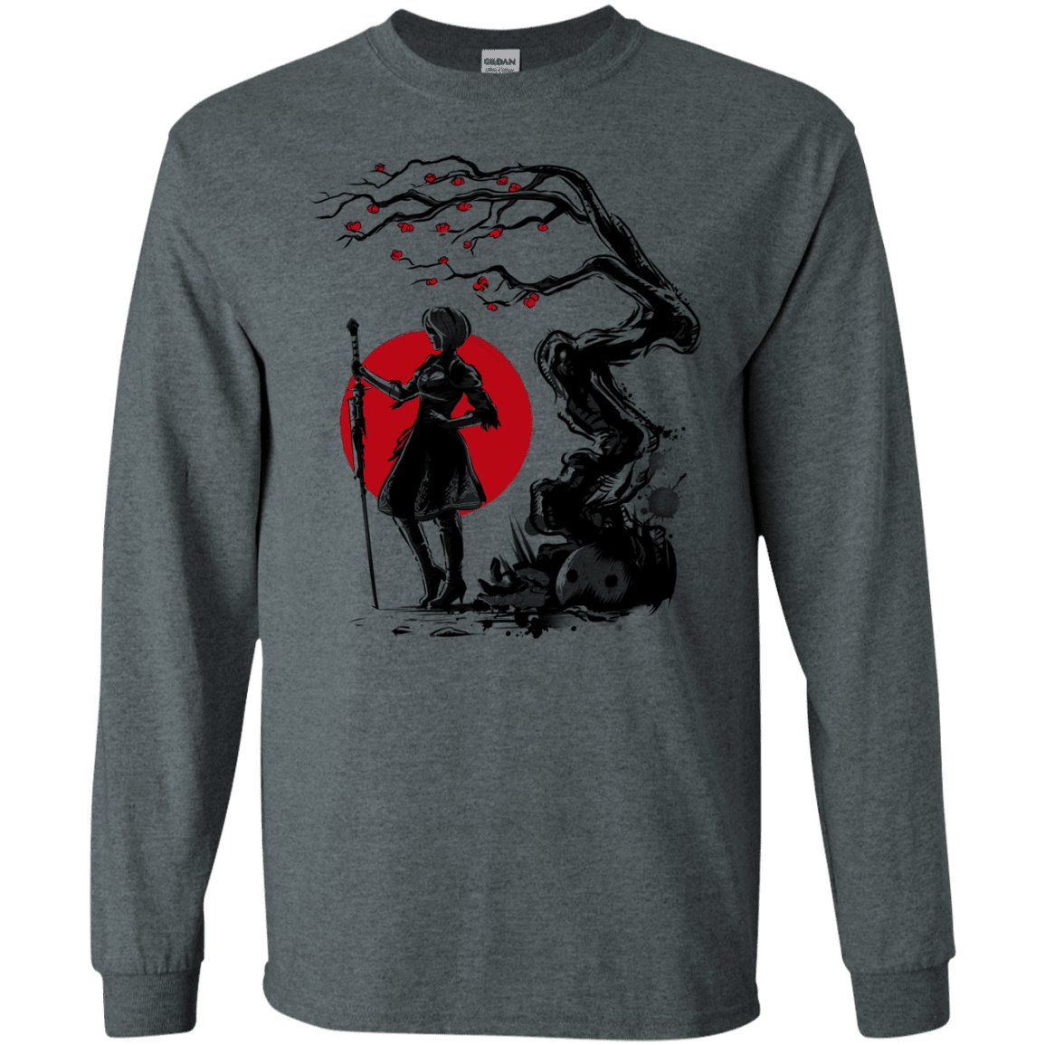 T-Shirts Dark Heather / S 2B Under the Sun Men's Long Sleeve T-Shirt