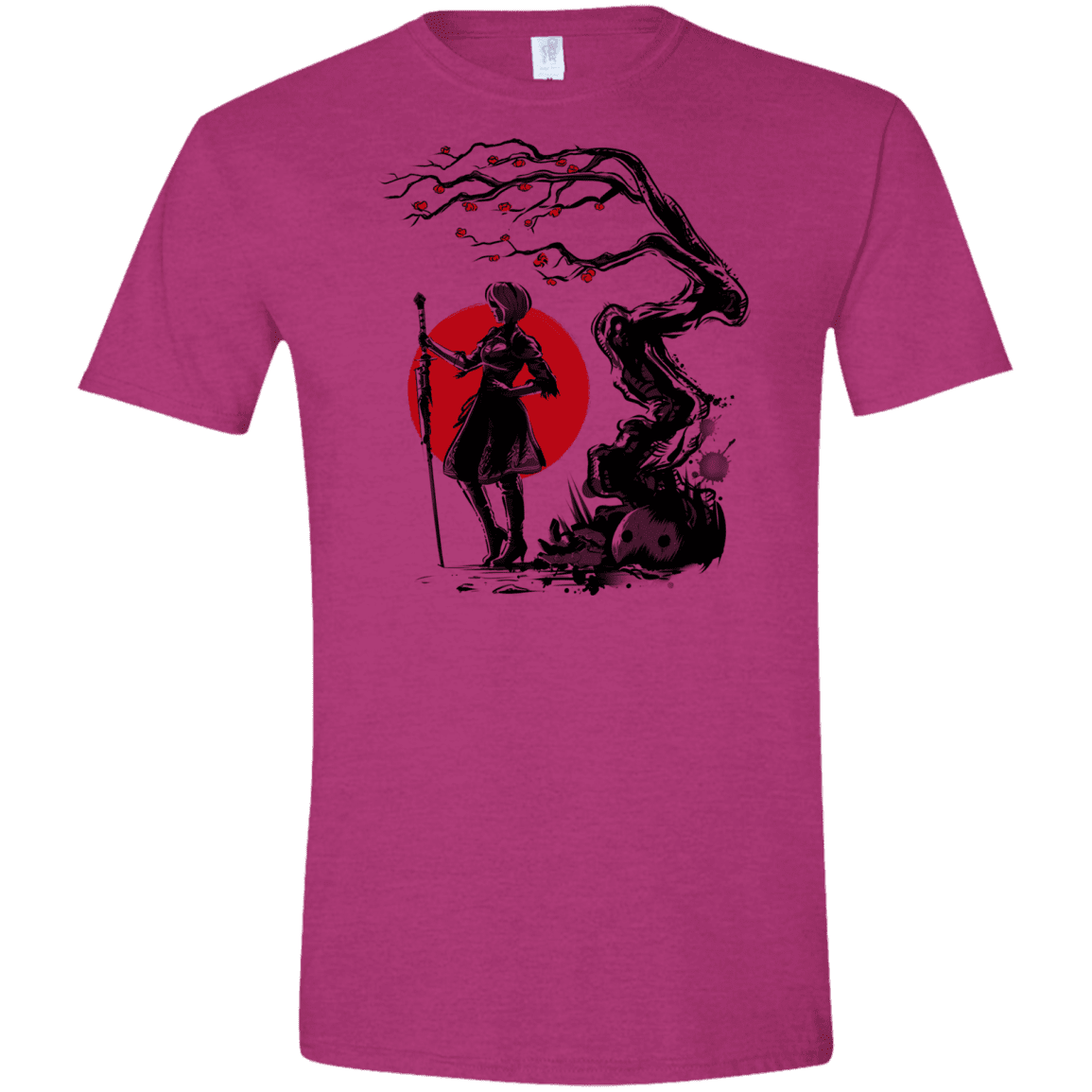 T-Shirts Antique Heliconia / S 2B Under the Sun Men's Semi-Fitted Softstyle