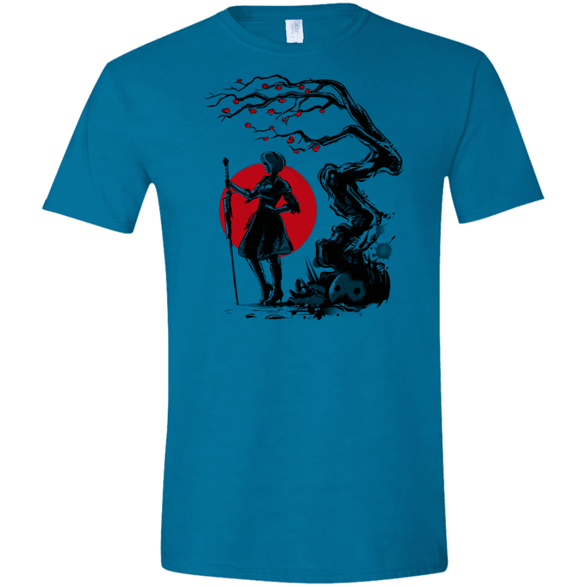 T-Shirts Antique Sapphire / S 2B Under the Sun Men's Semi-Fitted Softstyle