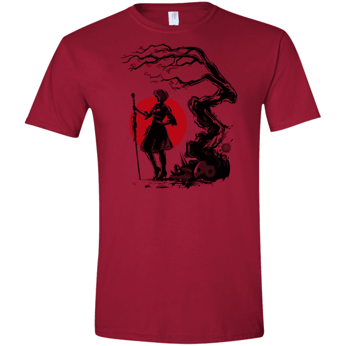 T-Shirts Cardinal Red / S 2B Under the Sun Men's Semi-Fitted Softstyle