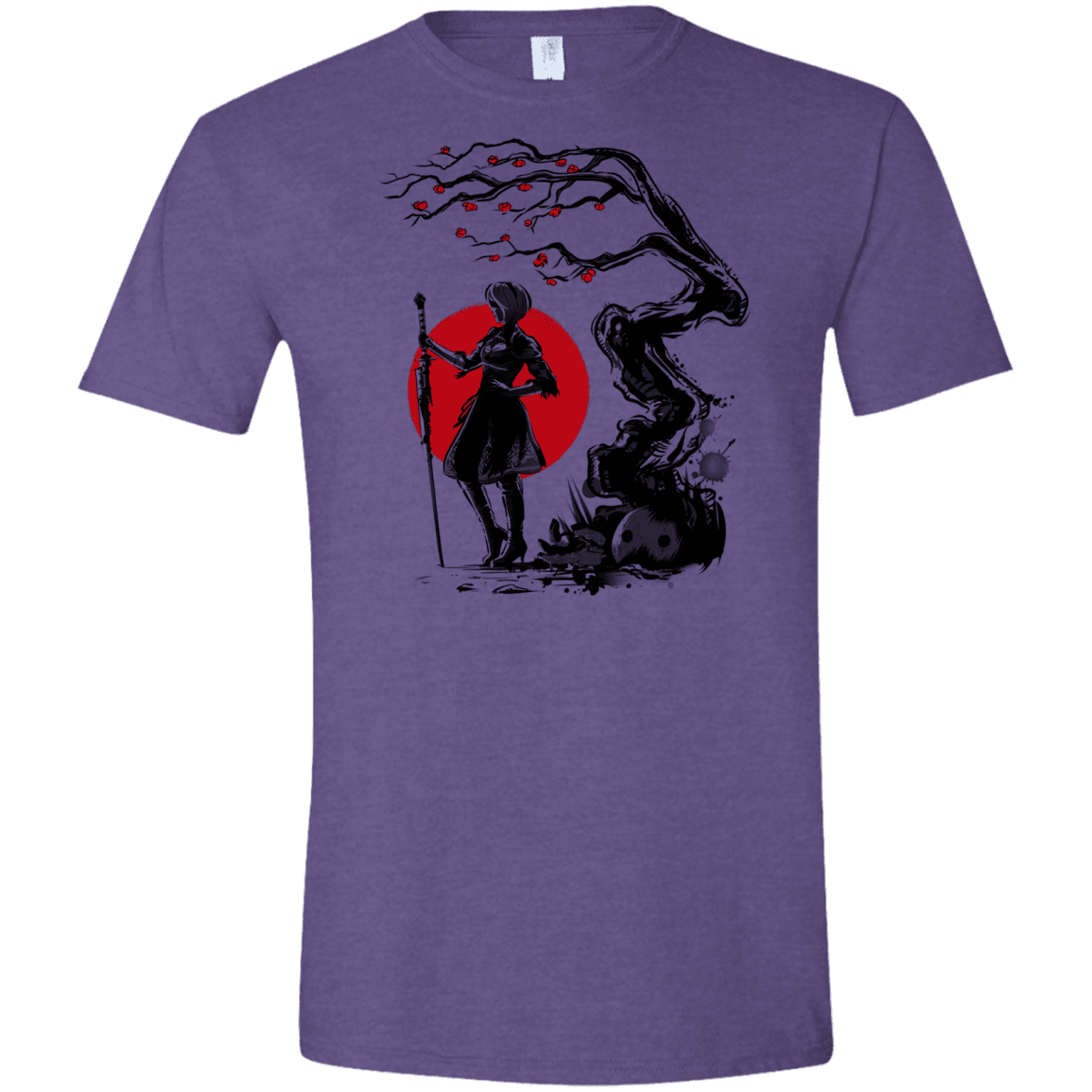 T-Shirts Heather Purple / S 2B Under the Sun Men's Semi-Fitted Softstyle