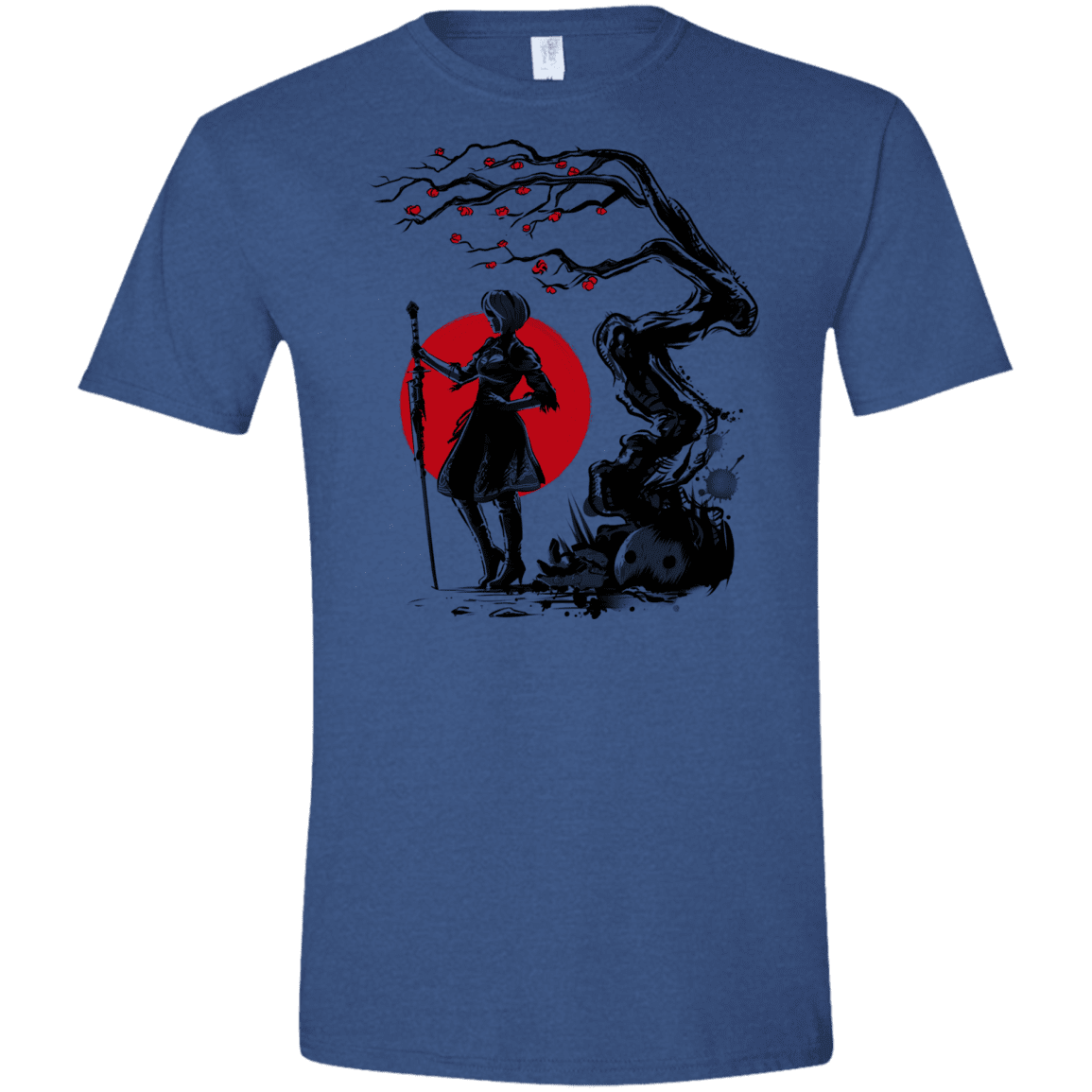 T-Shirts Heather Royal / X-Small 2B Under the Sun Men's Semi-Fitted Softstyle