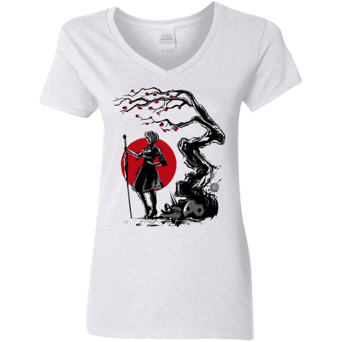 T-Shirts White / S 2B Under the Sun Women's V-Neck T-Shirt