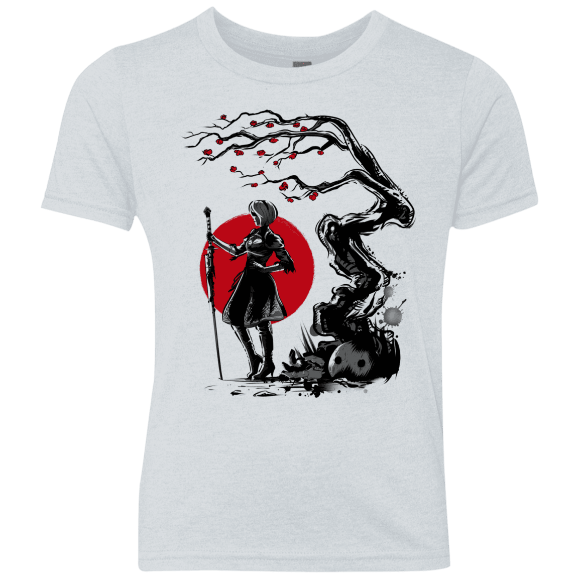 T-Shirts Heather White / YXS 2B Under the Sun Youth Triblend T-Shirt