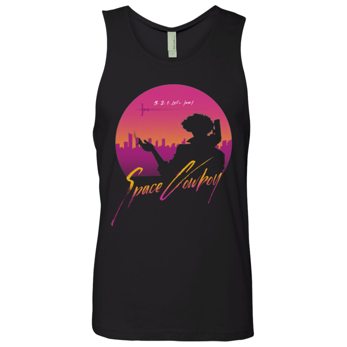 T-Shirts Black / Small 3, 2, 1, Let's jam! Men's Premium Tank Top