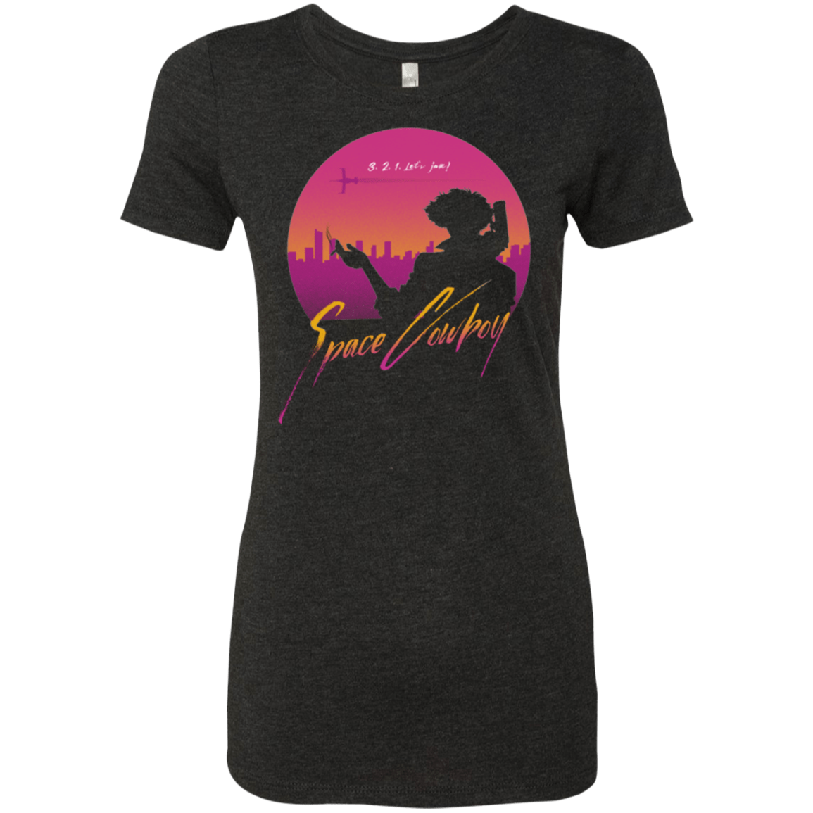 T-Shirts Vintage Black / Small 3, 2, 1, Let's jam! Women's Triblend T-Shirt