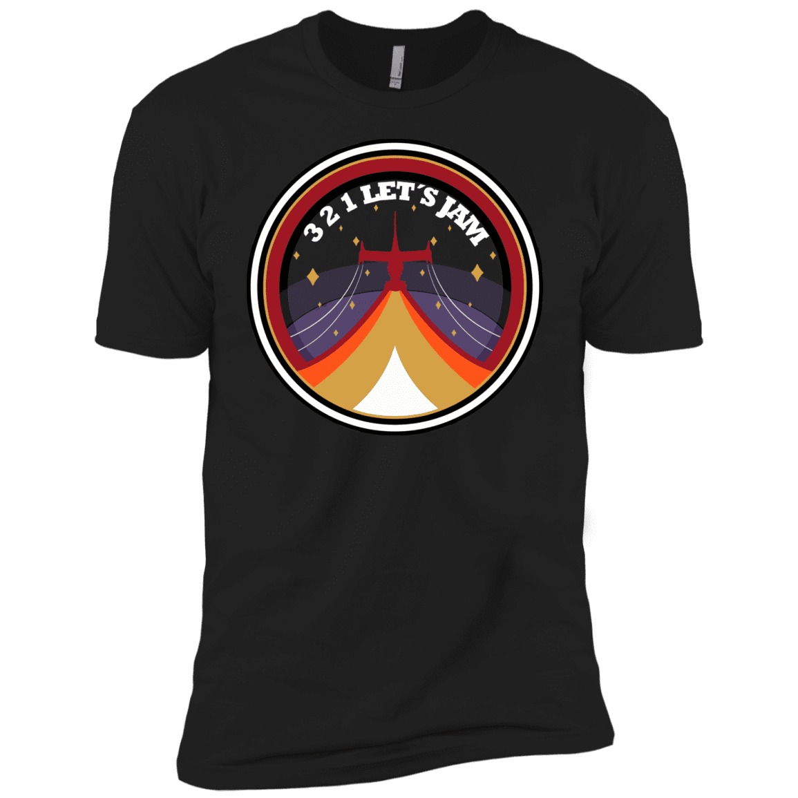 T-Shirts Black / YXS 3 2 1 Lets Jam Boys Premium T-Shirt