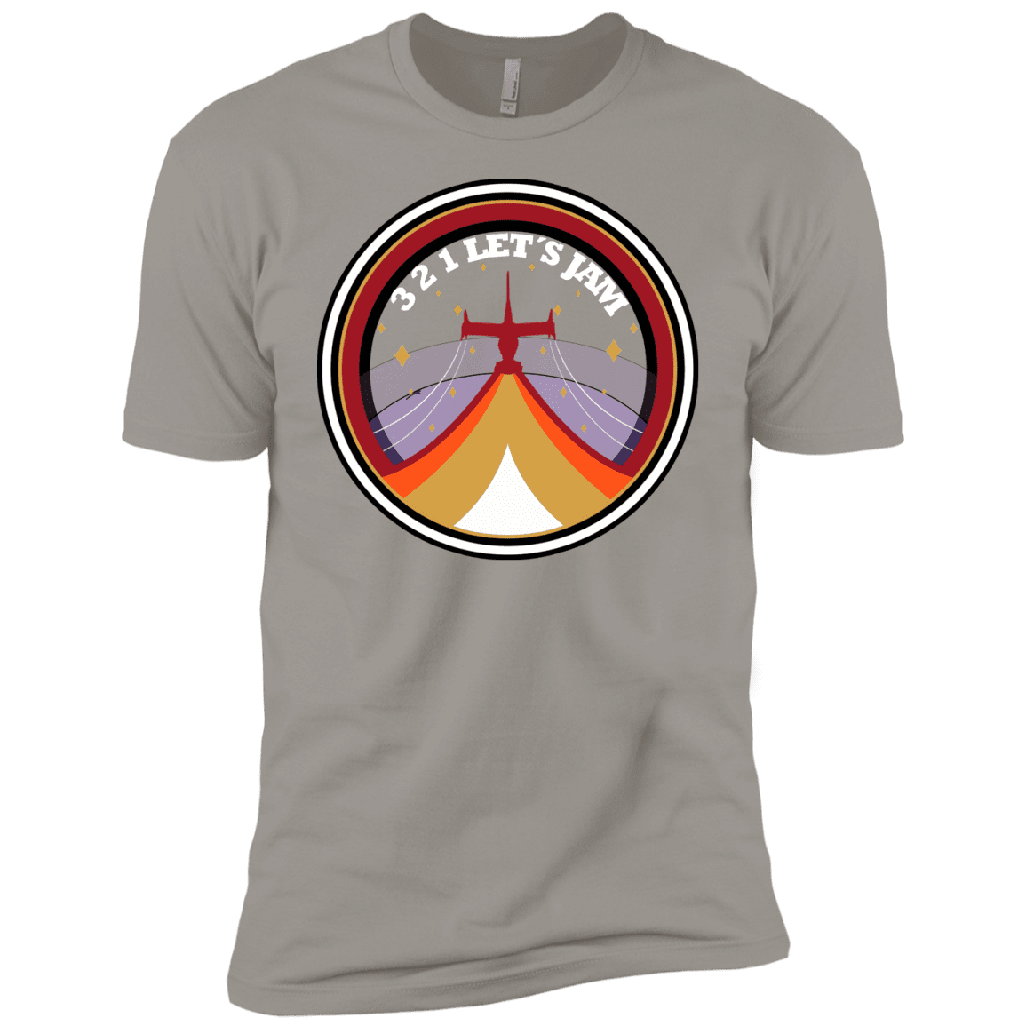 T-Shirts Light Grey / YXS 3 2 1 Lets Jam Boys Premium T-Shirt
