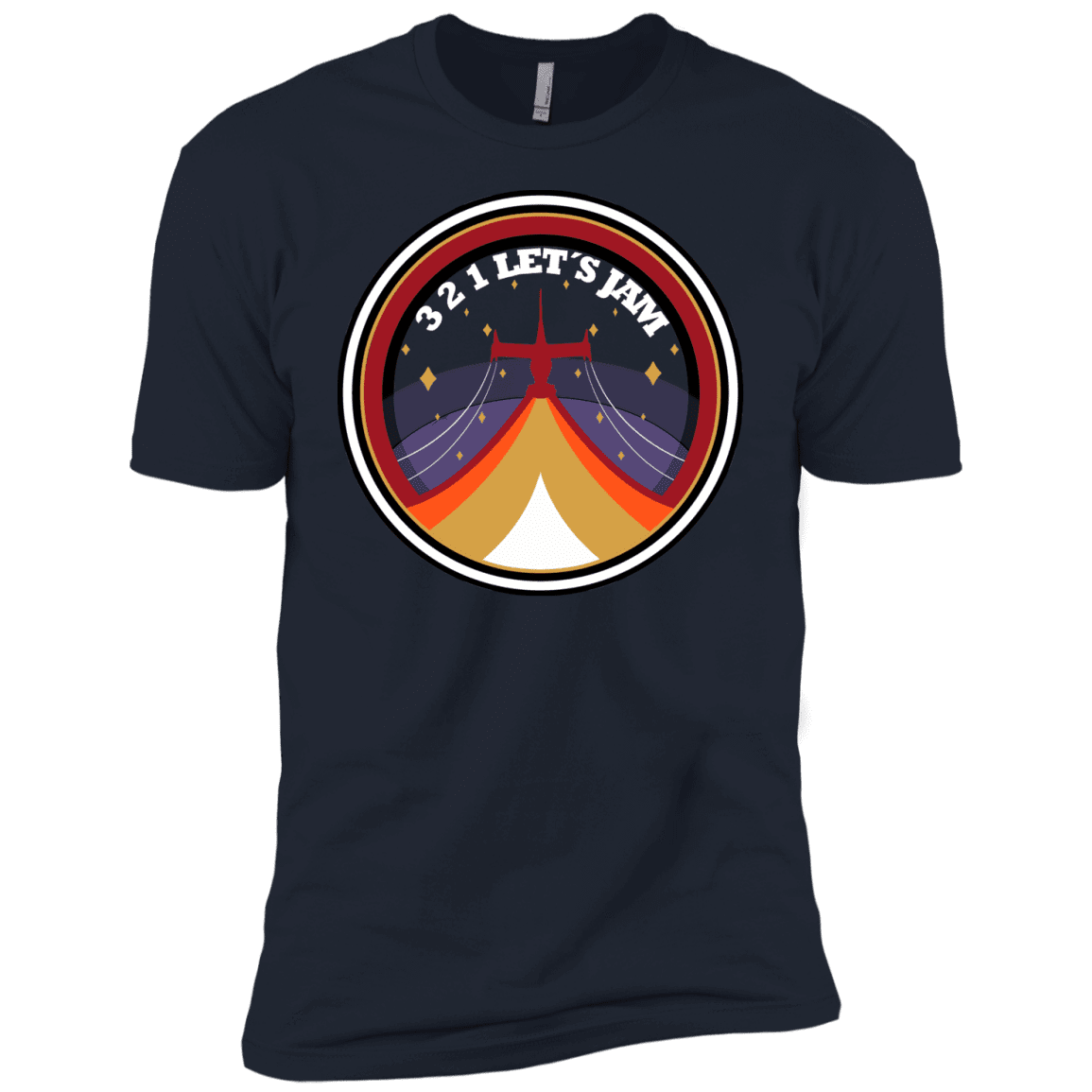T-Shirts Midnight Navy / YXS 3 2 1 Lets Jam Boys Premium T-Shirt