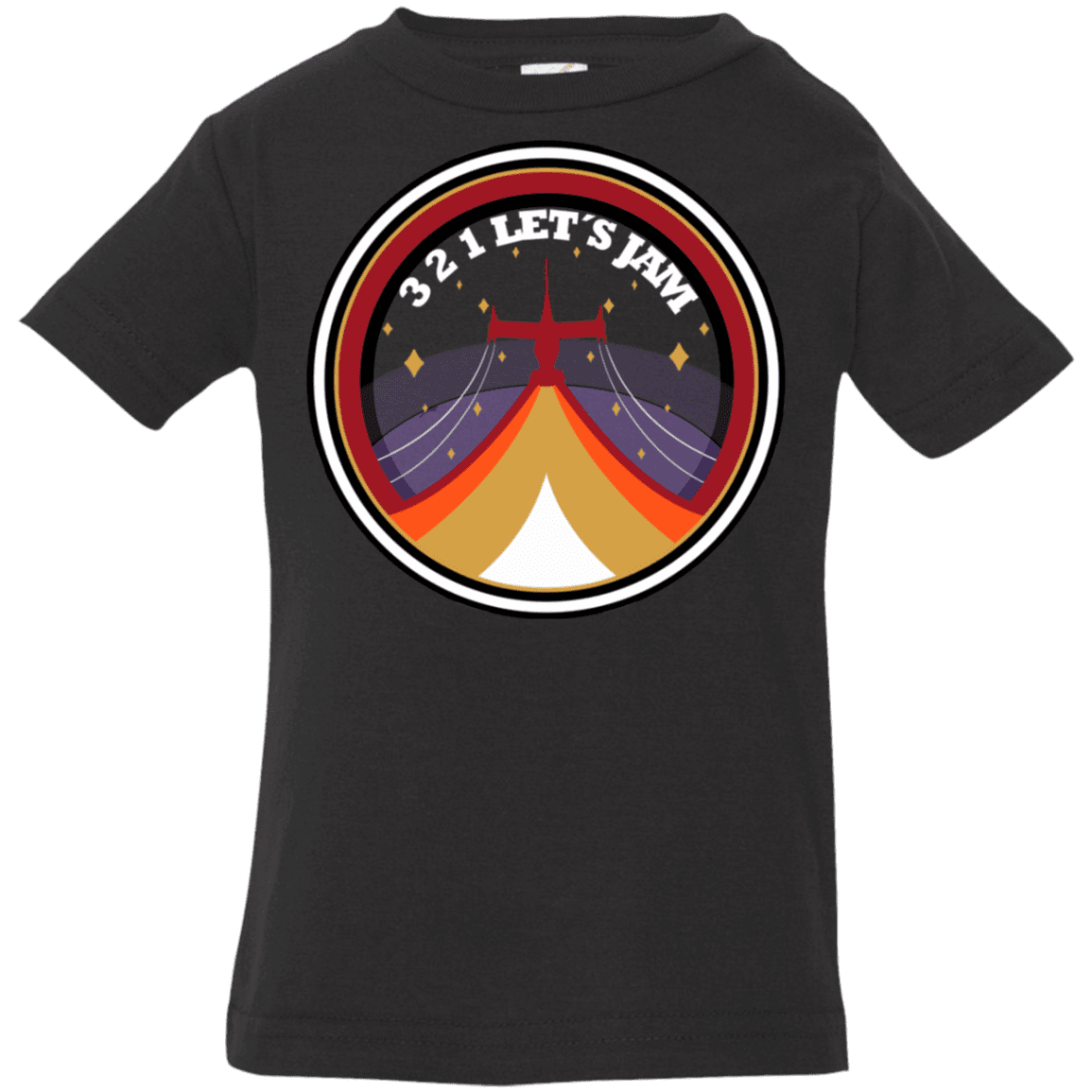 T-Shirts Black / 6 Months 3 2 1 Lets Jam Infant Premium T-Shirt