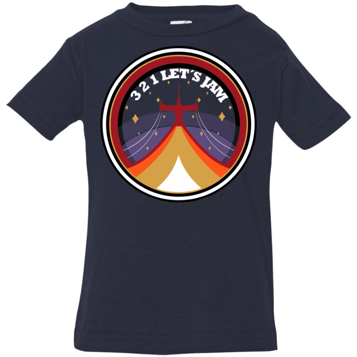 T-Shirts Navy / 6 Months 3 2 1 Lets Jam Infant Premium T-Shirt