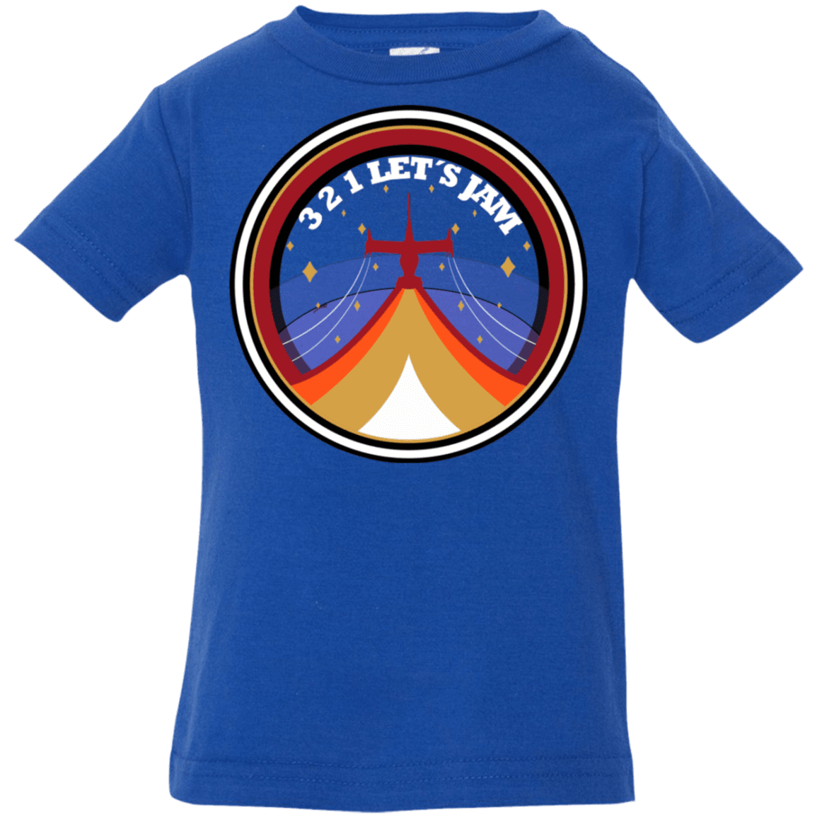 T-Shirts Royal / 6 Months 3 2 1 Lets Jam Infant Premium T-Shirt