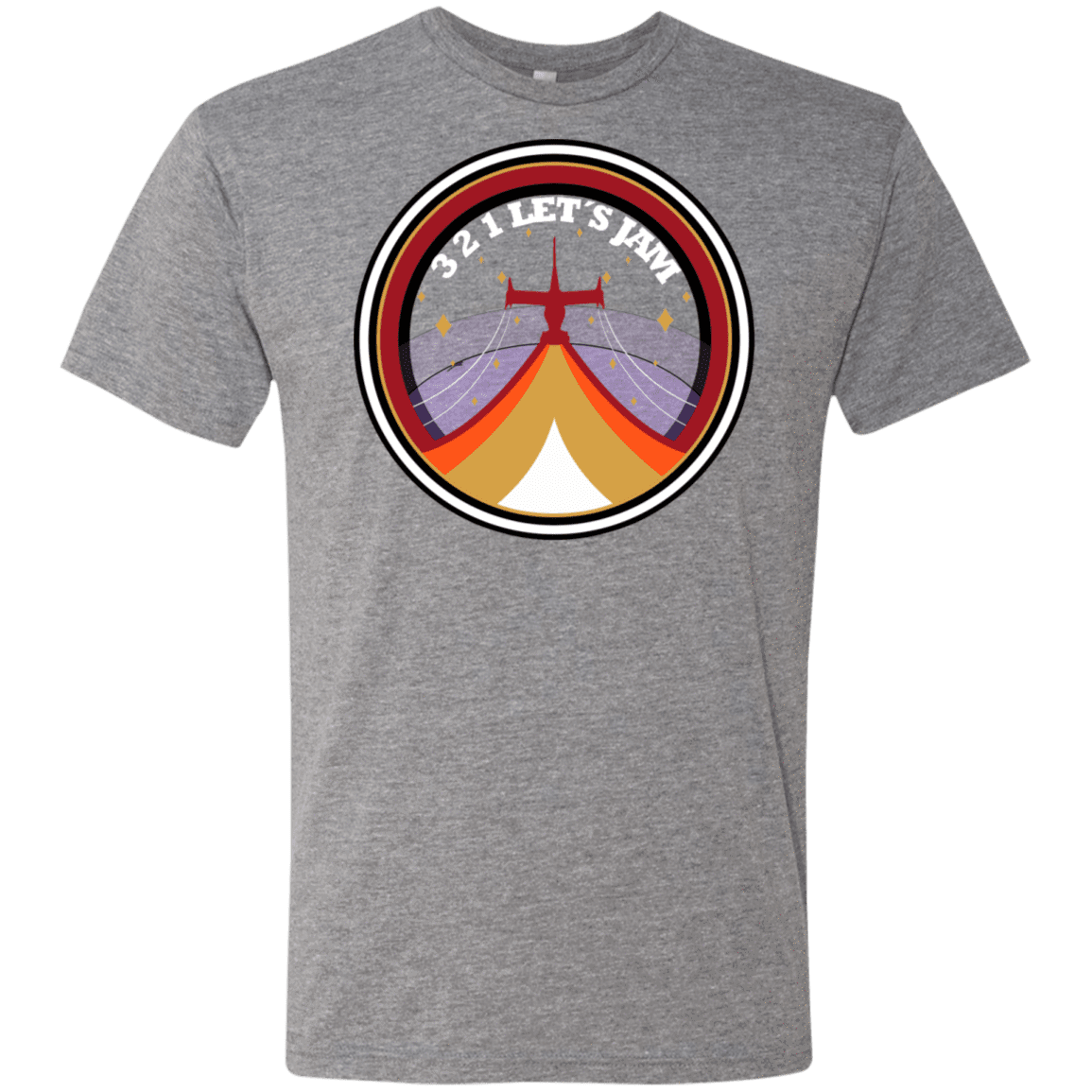 T-Shirts Premium Heather / S 3 2 1 Lets Jam Men's Triblend T-Shirt