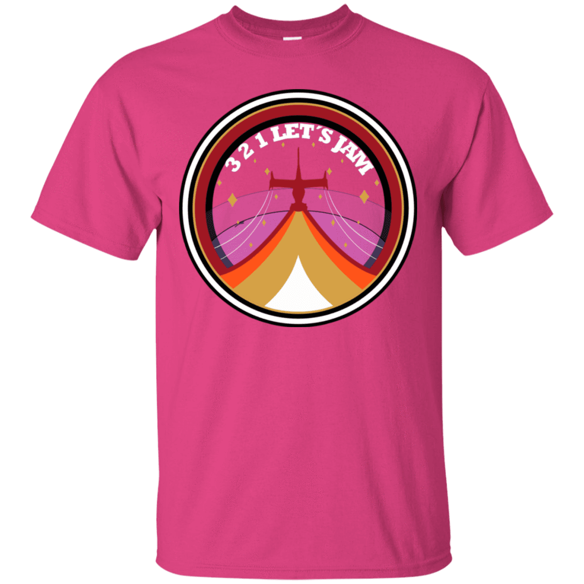 T-Shirts Heliconia / S 3 2 1 Lets Jam T-Shirt