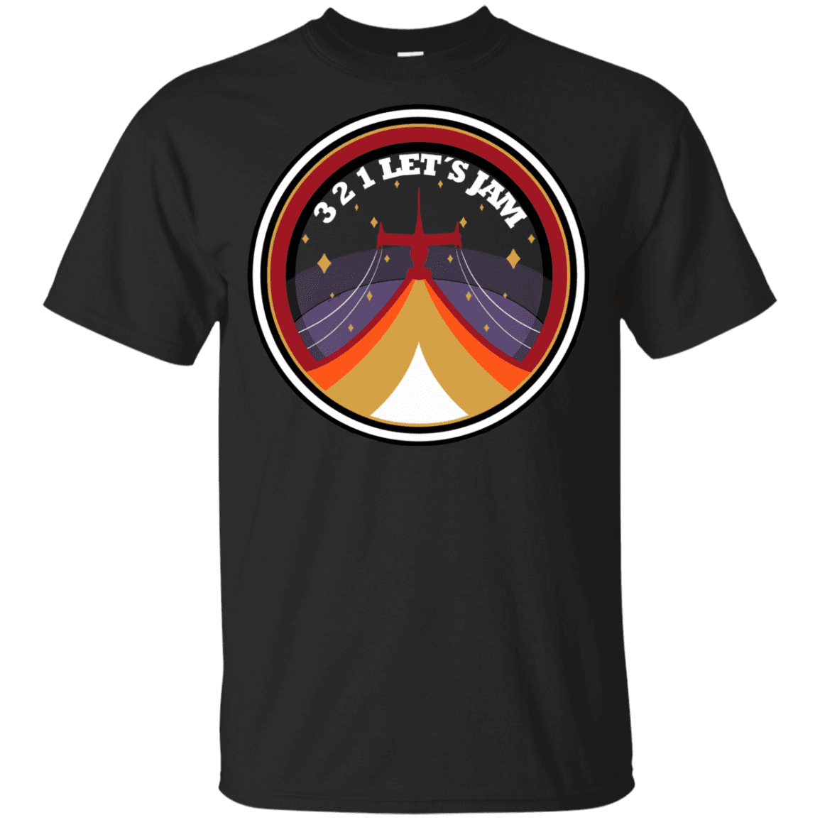 T-Shirts Black / YXS 3 2 1 Lets Jam Youth T-Shirt