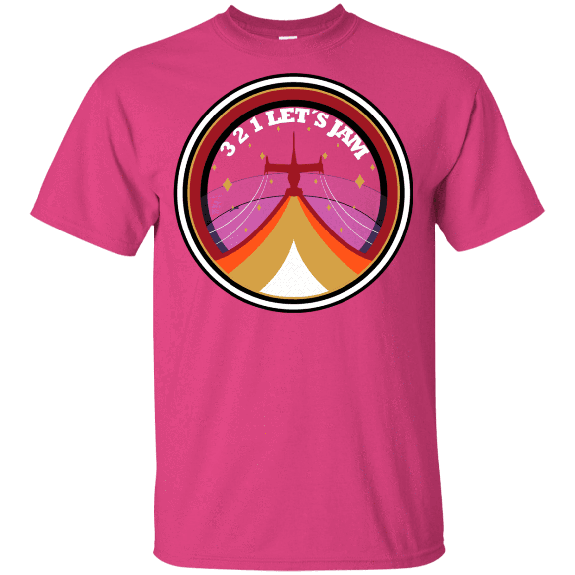 T-Shirts Heliconia / YXS 3 2 1 Lets Jam Youth T-Shirt