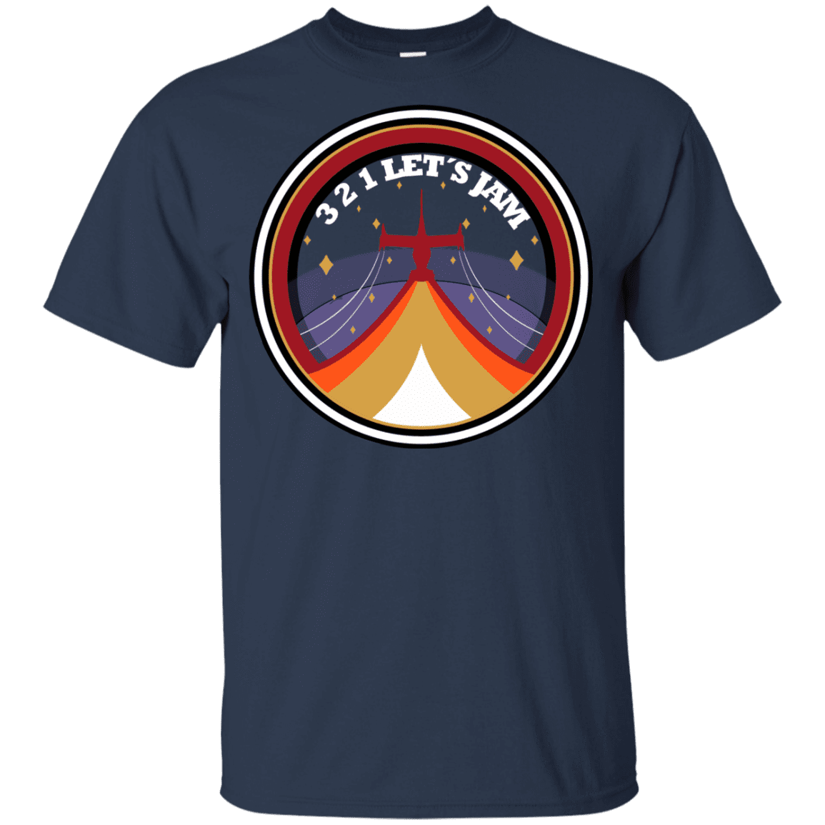 T-Shirts Navy / YXS 3 2 1 Lets Jam Youth T-Shirt