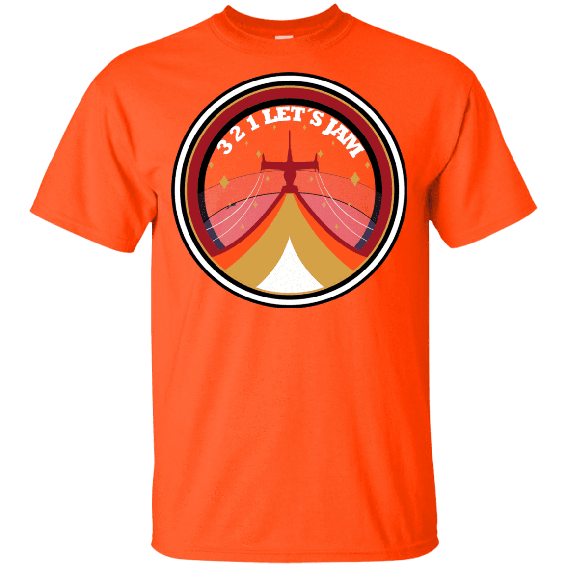 T-Shirts Orange / YXS 3 2 1 Lets Jam Youth T-Shirt