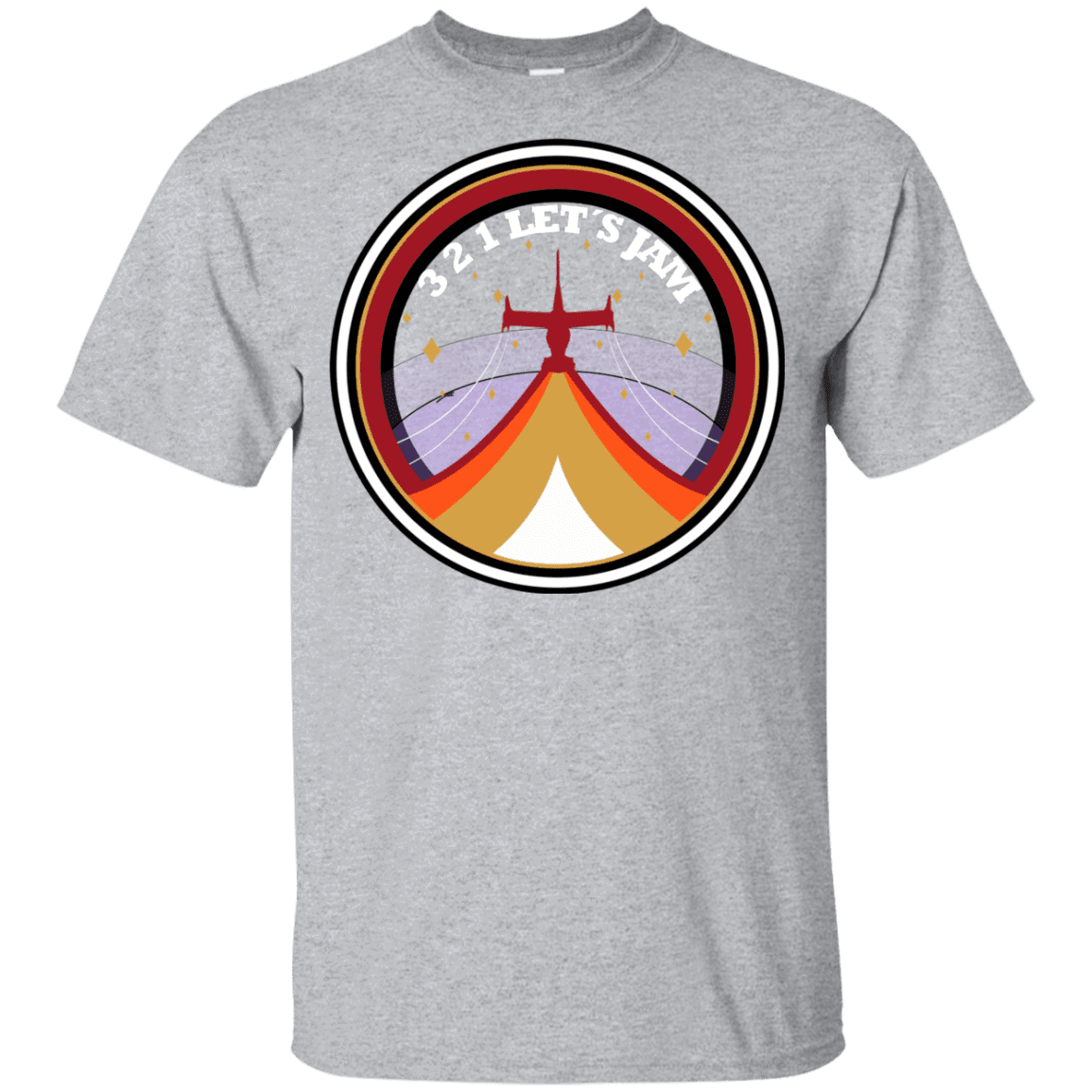 T-Shirts Sport Grey / YXS 3 2 1 Lets Jam Youth T-Shirt