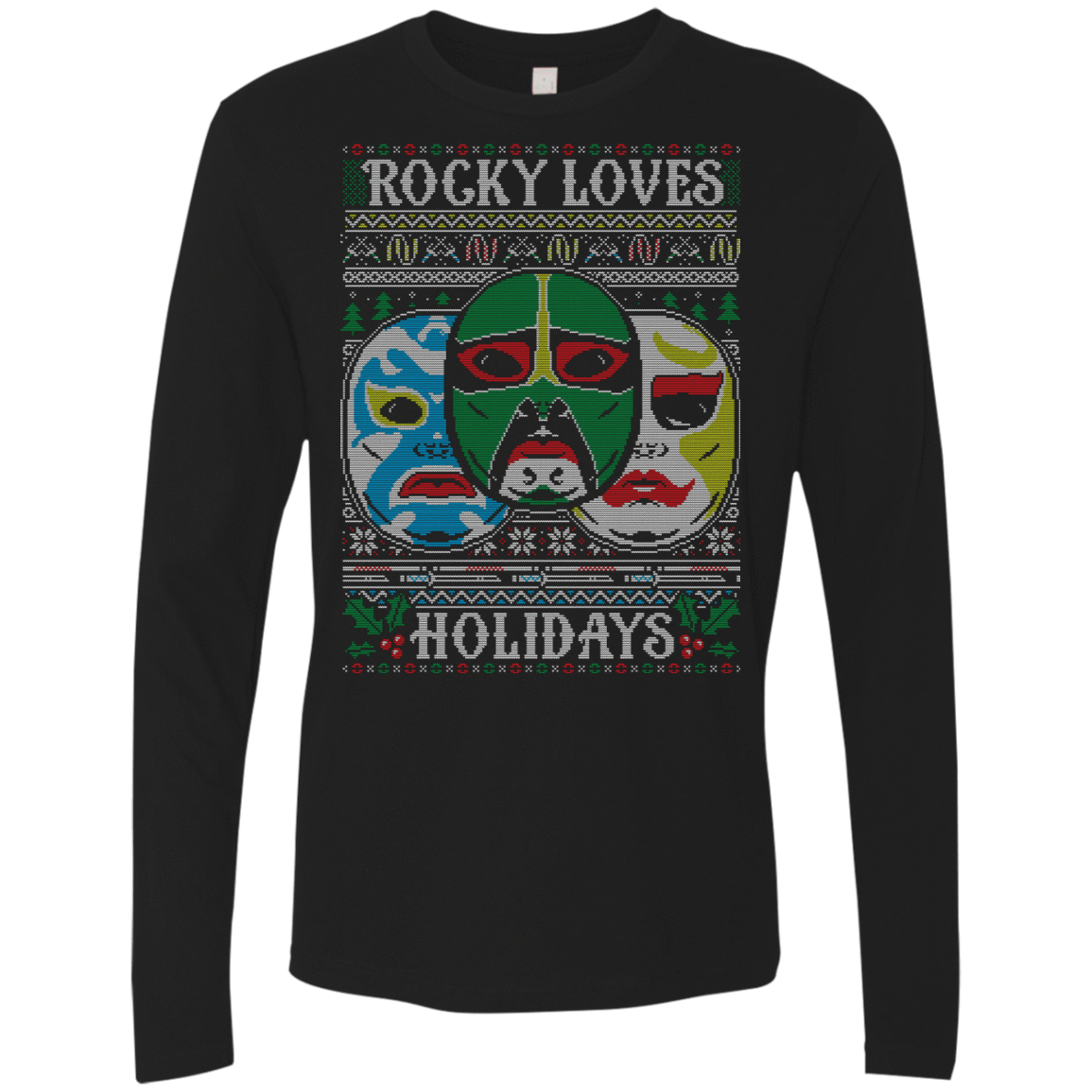 T-Shirts Black / Small 3 NINJAS Men's Premium Long Sleeve