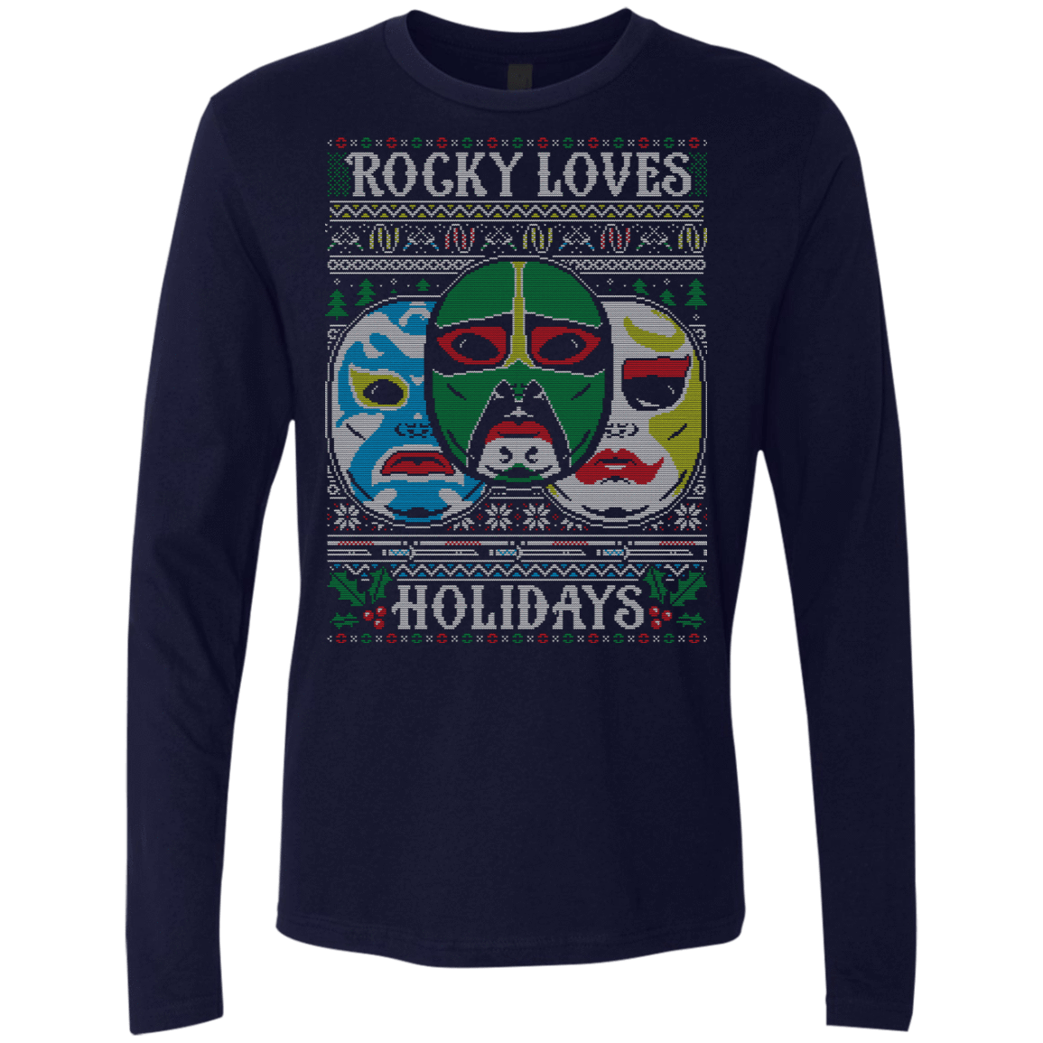 T-Shirts Midnight Navy / Small 3 NINJAS Men's Premium Long Sleeve