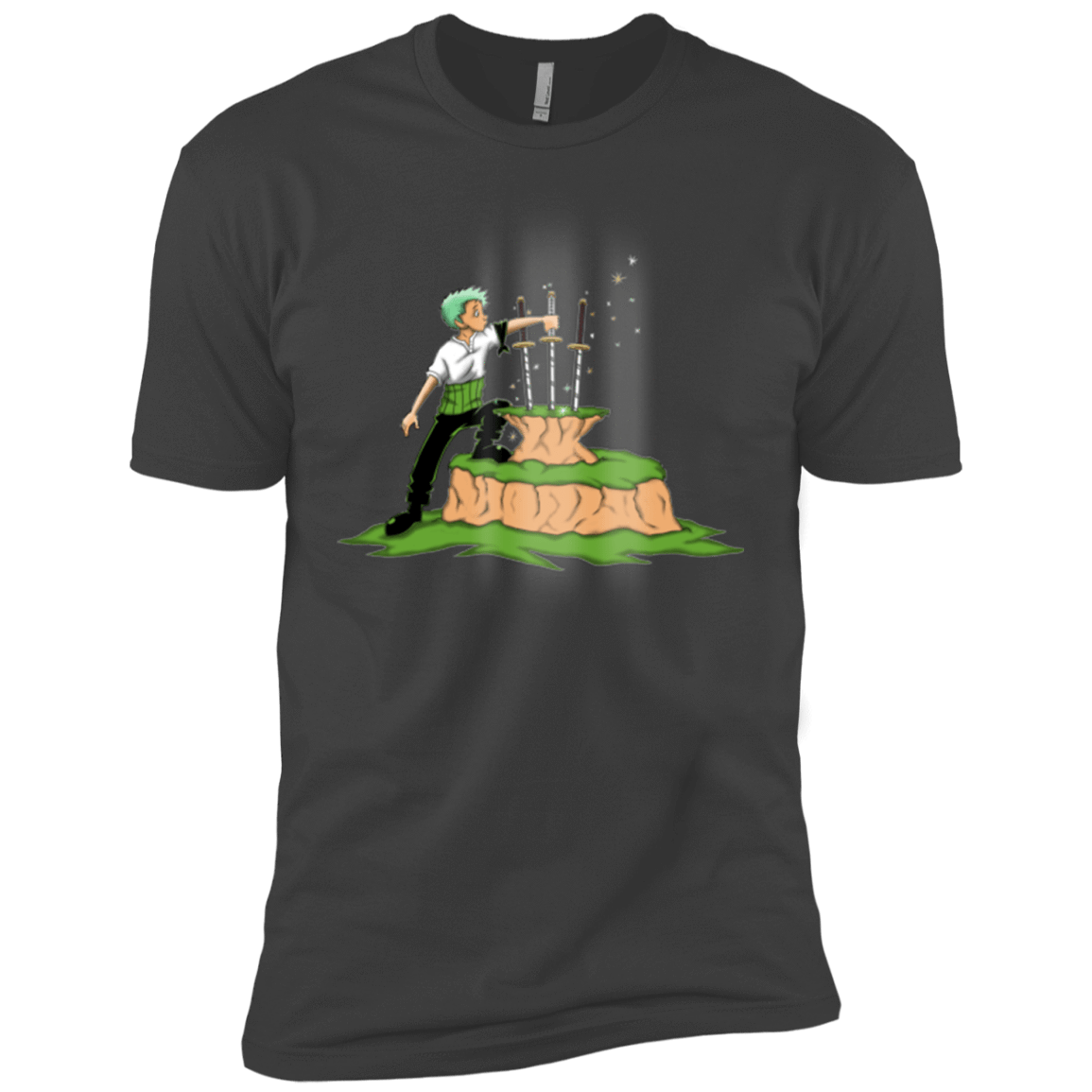 T-Shirts Heavy Metal / YXS 3 Swords in the Stone Boys Premium T-Shirt